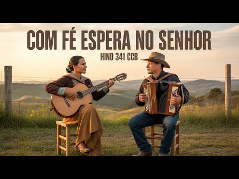 COM FÉ ESPERA NO SENHOR | HINO 341 CCB |SERTANEJO