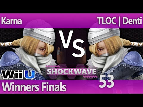 SW 53 Smash 4 - Karna (Sheik) vs TLOC | Denti (Sheik) - Winners Finals