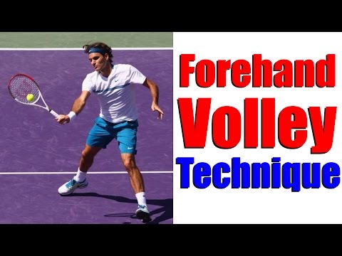Tennis Volley Technique  - Simple Drills To Improve Your Volleys