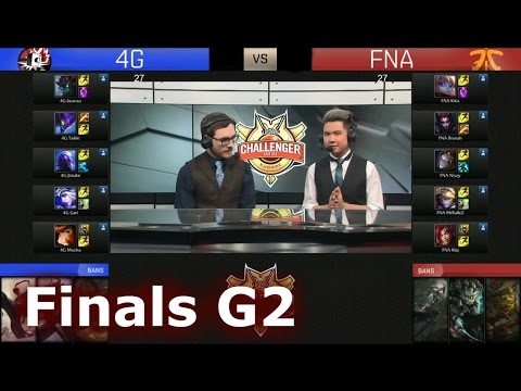 Fnatic Academy vs Team Forge | Game 2 Finals of S7 EUCS Spring 2017 Qualifiers | FNA vs 4G G2