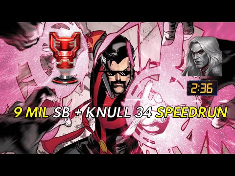 [MFF] CTP of Energy Doctor Strange 9.4 Mil Squad Battle + Knull 34 Speedrun! (16% pierce)