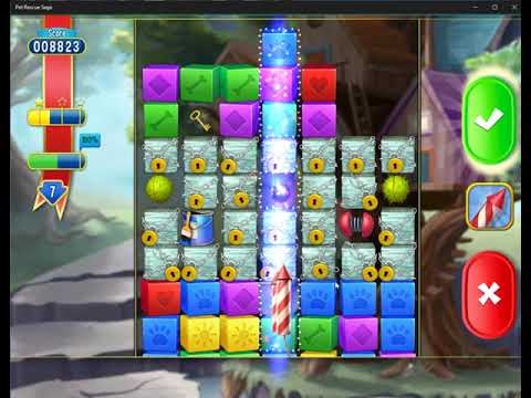 Pet Rescue Saga level 4023 one hammer