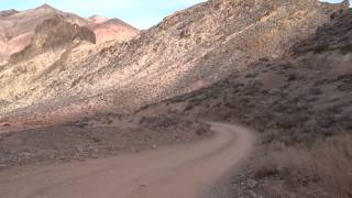 preview picture of video 'Death Valley - Titus Canyon Drive - Top of Red Pass'