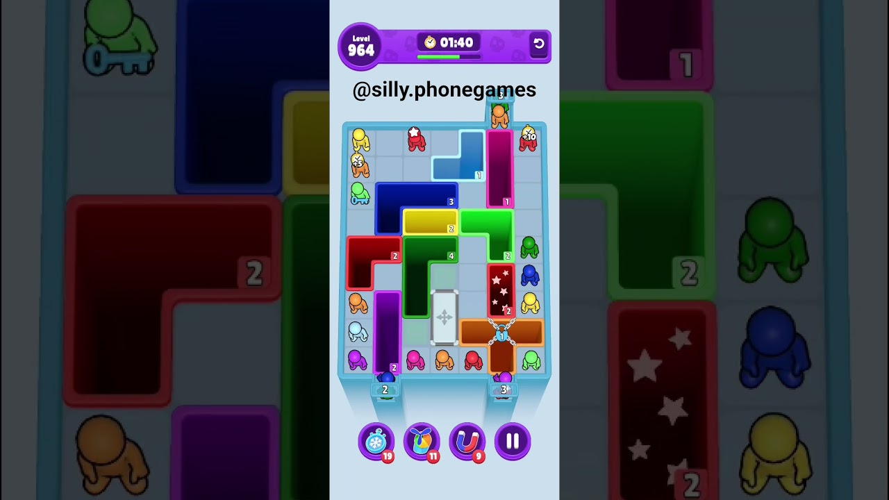 Drop Away Level 964 Walkthrough Solution