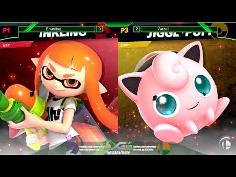 Wazoli (Pikachu/Joker/Inkling) vs Shunitsu (Jigglypuff) - Smash Ultimate @ LXG 15