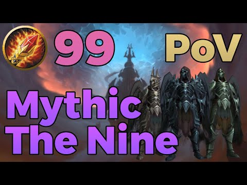 Mythic The Nine - Kyrian Arcane Mage PoV - 99% Log