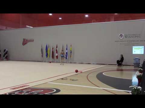 Isabella Haldane Junior Ball 2016 CDN Championships RG Comp B