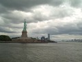 Statue Of Liberty In Route To Ellis Island