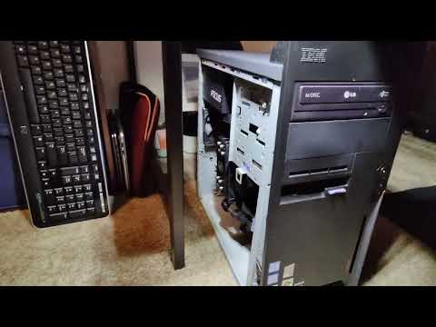 personal pc tour, VINTAGE IBM Case.