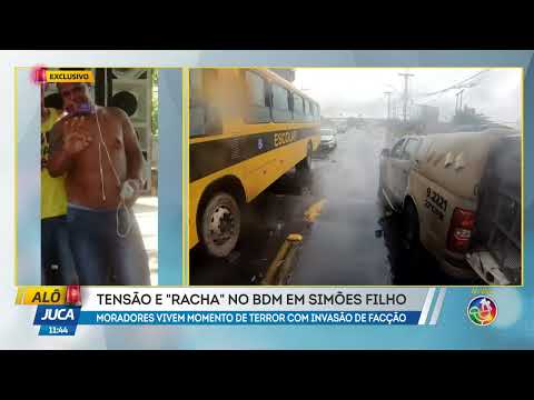 Tensão e "racha" no bdm em Simões Filho | ALÔ JUCA | TV ARATU