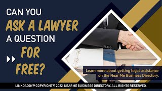 Can You Ask A Lawyer A Question For Free?