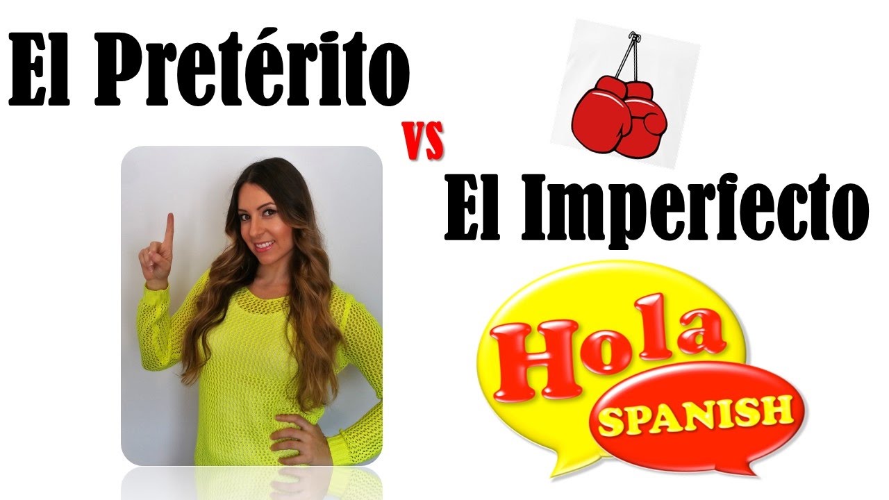 Pretérito vs imperfecto - pasado simple vs pretérito indefinido | HOLA SPANISH | BRENDA ROMANIELLO