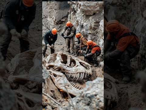 Massive Human Bones Found Buried With Dinosaur Fossils