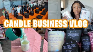 What I do to prepare for the busy candle season 🕯 Vlogtober Day 2 🧡
