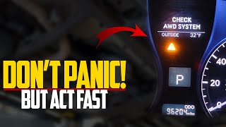 Check AWD System Light On - Symptoms, Causes & How to Fix?