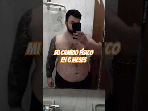 Les dejo mi cambio físico en 6 meses sin ir al gym. Ahora si empecé el gym a buscar mi prime🔱
