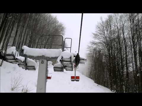 Seggiovia 2CLF Settevalli (Laceno) - risalita integrale invernale