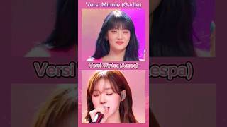 Download lagu Minnie and Winter cover song 'Ordinary Confession' by Lee Mujin. Which do you like? #minnie #winter mp3