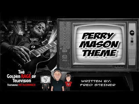 The Perry Mason Theme! A "LIVE" Rock Guitar Instrumental Performance of "Park Avenue Beat"