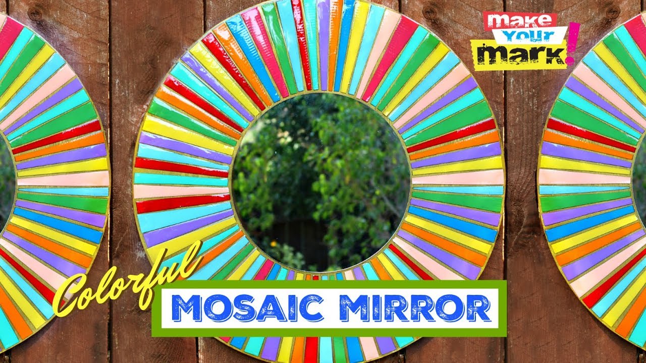 Colorful Mosaic Mirror