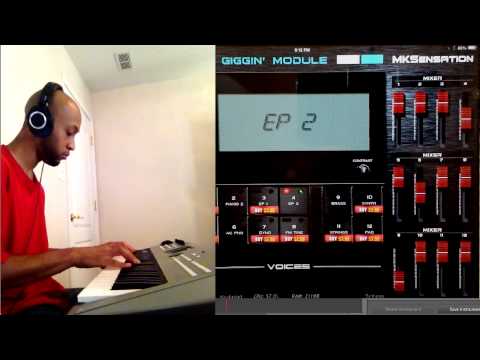 Testing out MKSensation for the iPad!! by Marcellus Elder