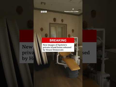 New images of Epstein's private island home released by House Democrats. #JeffreyEpstein #BBCNews