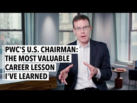 Tim Ryan PWC's U.S. Chairman: The Most Valuable Career Lesson I've Learned