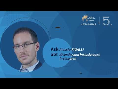 Ask Alessio FIGALLI, 2018 Fields Medal Laureate about diversity and inclusiveness in research