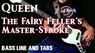 Queen - The Fairy Feller&#39;s Master-Stroke /// BASS LINE [Play Along Tabs]