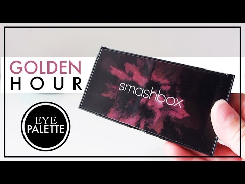SMASHBOX Golden Hour Eye Palette | Review and Swatches