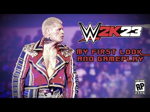 (Live Recap) WWE2k23 - My First Look and Gameplay (PS5)