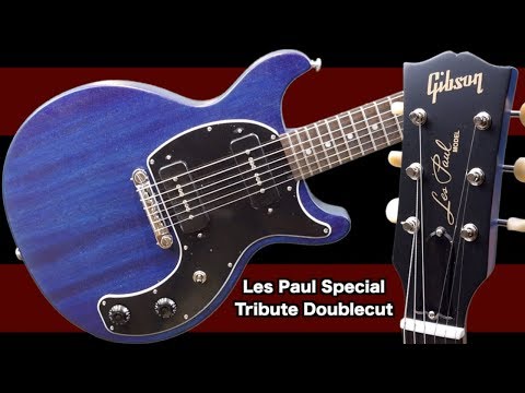 The NEW DC Special | 2019 Gibson Les Paul Special Tribute Doublecut Blue Stain | Review + Demo