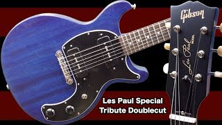 Video thumbnail for The NEW DC Special | 2019 Gibson Les Paul Special Tribute Doublecut Blue Stain | Review + Demo by The Trogly's Guitar Show