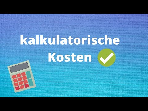 Calculated costs explained simply