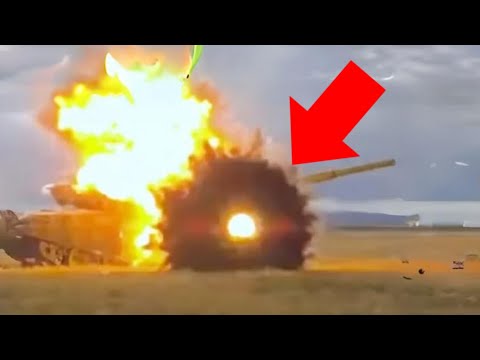 Russia's Cutting-Edge Exploding Armor - Caught on Camera