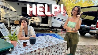 TRUCK BROKE DOWN (AGAIN!) & RV LEAKING...How is THIS Paradise?