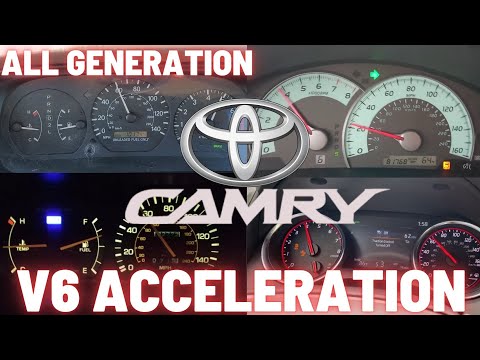 Thumbnail for Toyota Camry V6 Acceleration Battle 0-60 mph Compilation by Toyota
