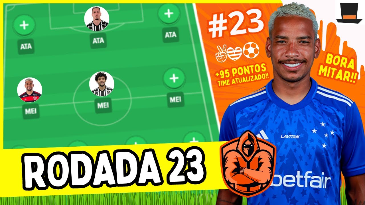 RODADA #23 - CARTOLA FC 2024 | TIME ATUALIZADO