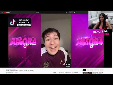 GIOVANNA REAGINDO OS MELHORES TIK TOK DE COMÉDIA - TENTE NÃO RIR! #91