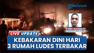 Api Lahap 3 Rumah Warga saat Terlelap Dini Hari di Desa Numba Ende, Gara-gara Korsleting Listrik