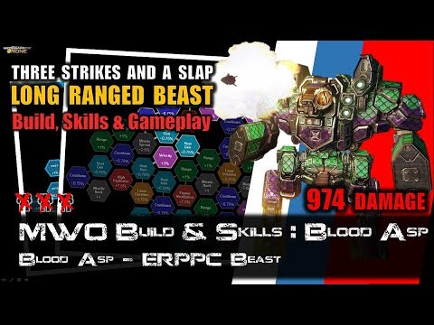 [BRxV] MWO Build & Skills : Long Ranged Blood Asp