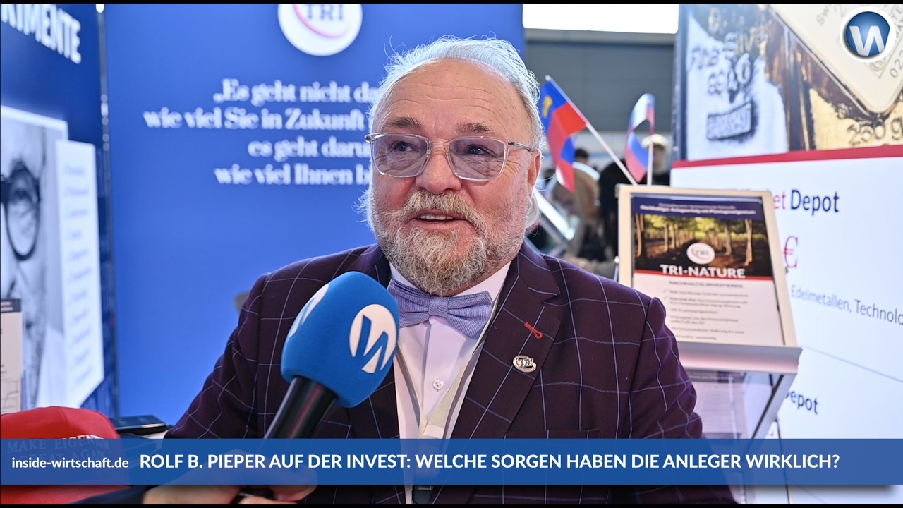 Rolf B. Pieper (TRI Concept):  „Alle rechnen mit dem neuen Super-Zyklus bei den Rohstoffen"