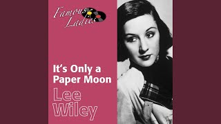 It's Only a Paper Moon