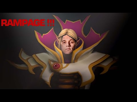 Secret Arteezy Invoker Rampage