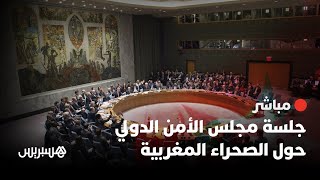 🔴 مباشر.. جلسة مجلس الأمن الدولي حول الصحراء المغربية thumbnail