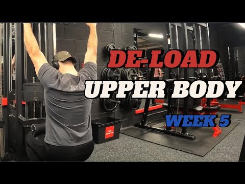 Spring Cut - Day 42 - Upper Body 2 || De-Load Week