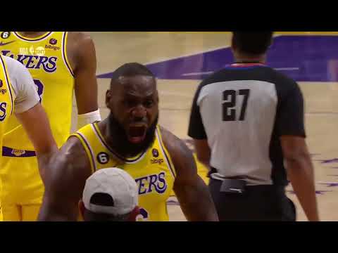 LeBron was FIRED UP after this clutch bucket in OT