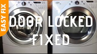 ✨ WHIRLPOOL WASHER - Door Locked - EASY FIX ✨