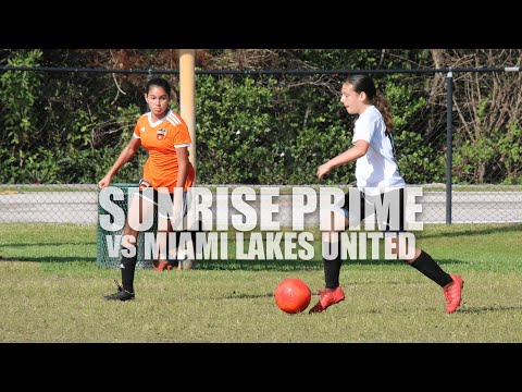 Sunrise FC Prime Z1 vs Miami Lakes United (Weston Cup)