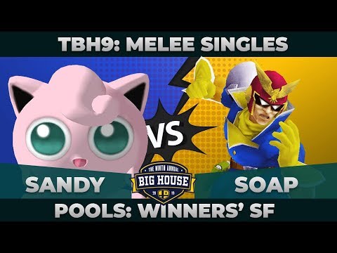Sandy vs Soap - Pools Winners' Semifinals: Melee Singles - TBH9 | Puff vs Captain Falcon